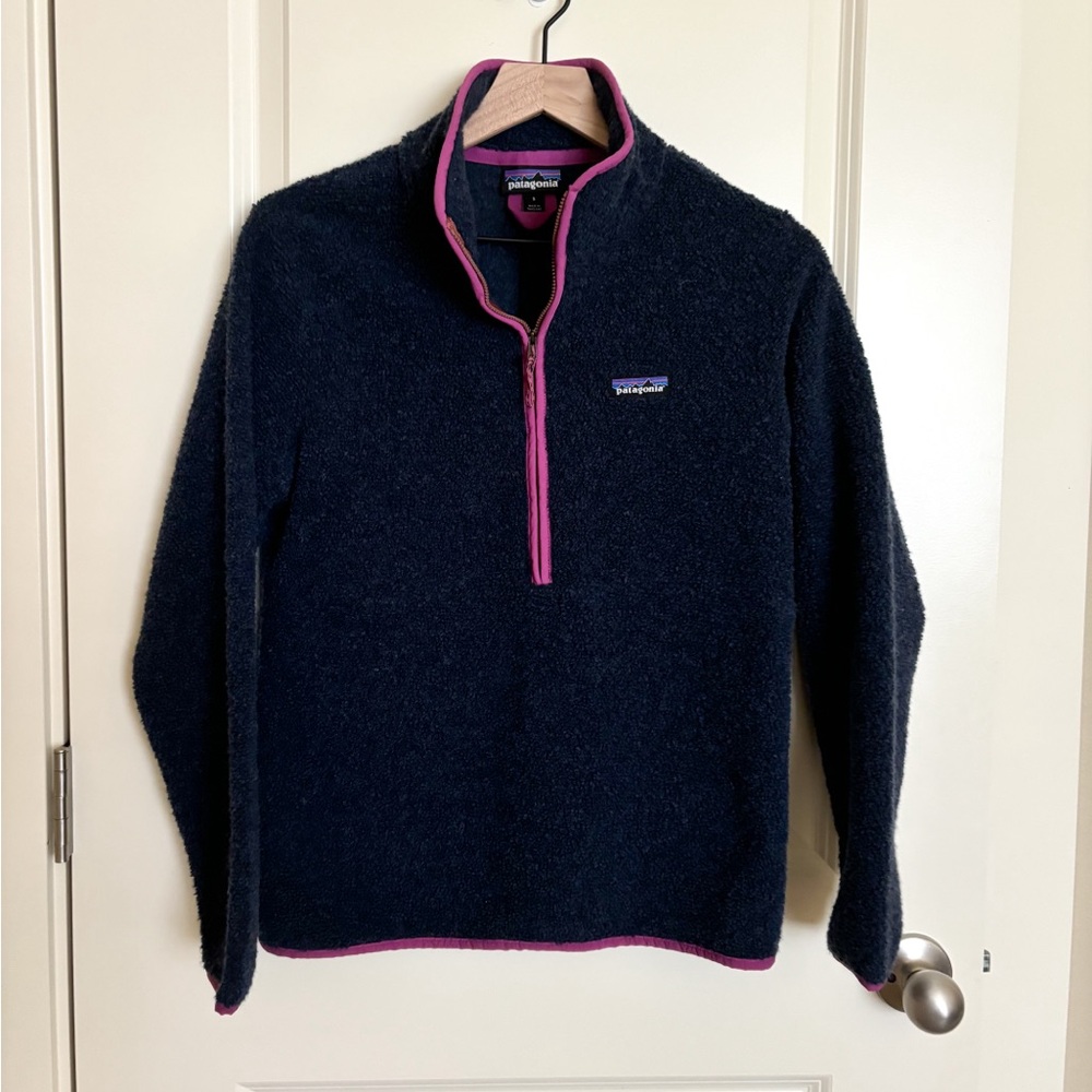Patagonia Retro Pile Marsupial quarter zip